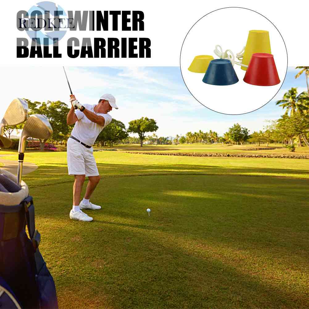 Bộ 4 Giá Đỡ Bóng Golf Bằng Cao Su Gọn Nhẹ Tiện Dụng