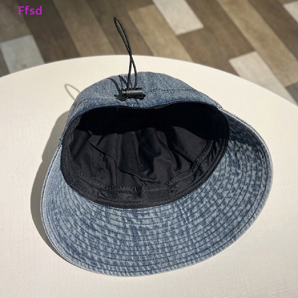 {Ffsd} Mũ Rộng Vành Chống Nắng Đi Biển Mùa Xuân Hè Có Dây Rút Vành Có Thể Điều Chỉnh Và Gấp Lại Khô Nhanh Cho Nam Và Nữ