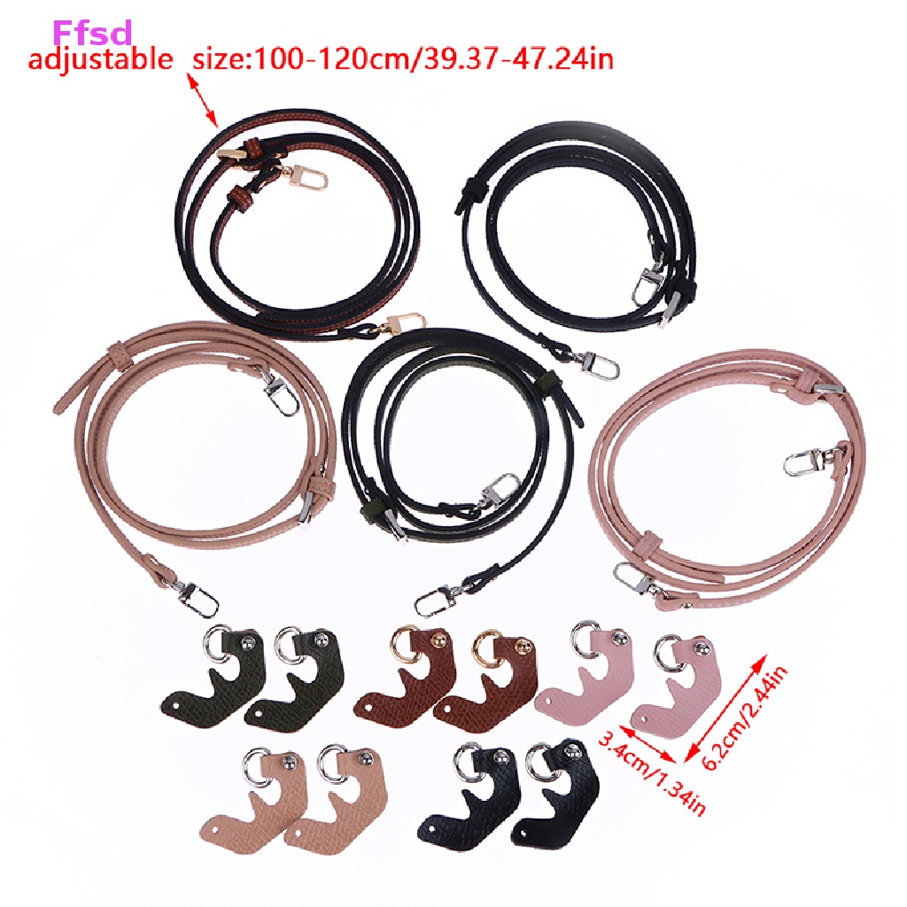 {Ffsd} Dây Đeo Túi Xách Bằng Da Thật Không Cần Đục Lỗ