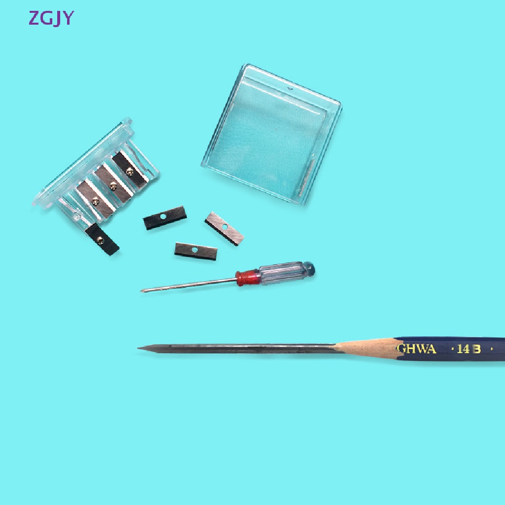 Đồ Chuốt Bút Chì 4 Lỗ Và Tua Vít ZGJY 4 Lưỡi Dành Cho Vẽ Phác Thảo Mới