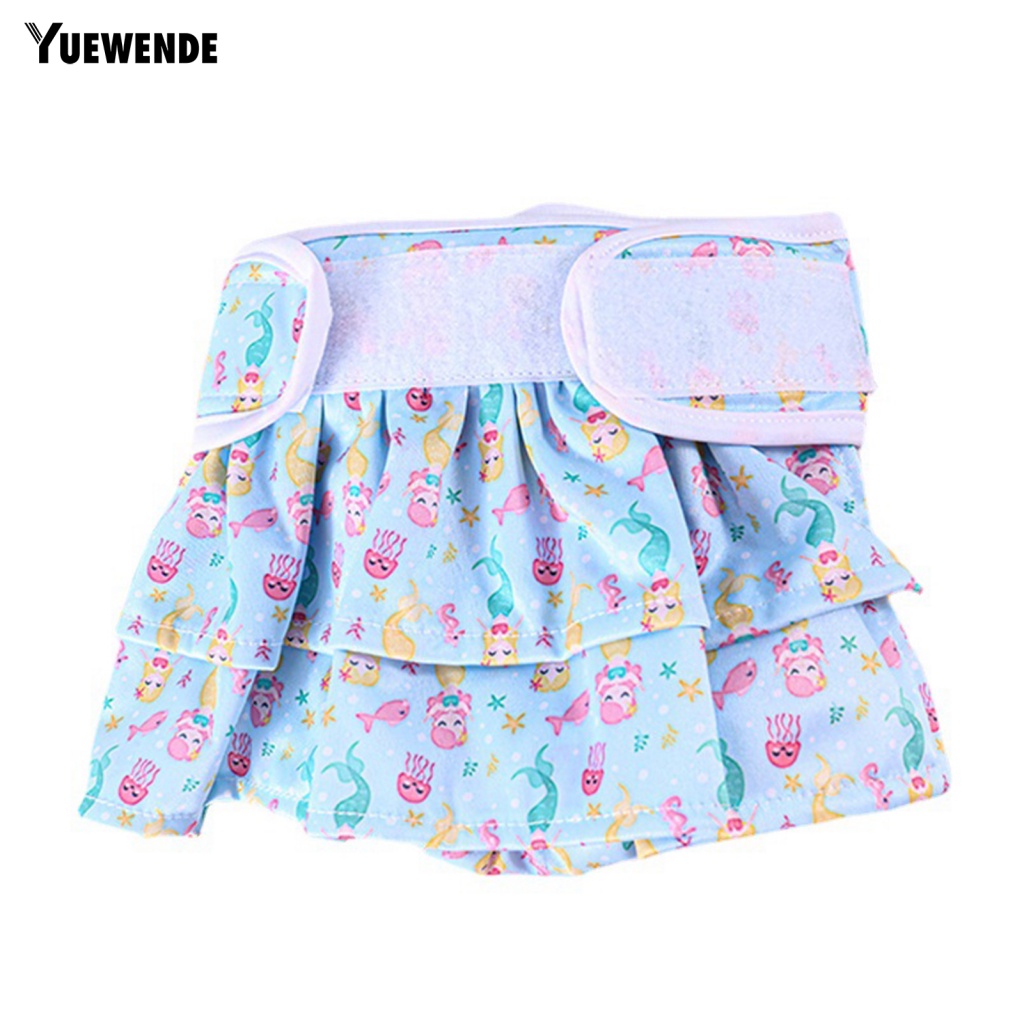 Tã Lót Mềm Mại Họa Tiết Hoa Xinh Xắn Dành Cho Cún Cưng