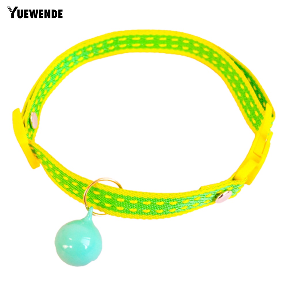 Vòng Cổ Có Chuông Màu Sắc Tươi Sáng Dành Cho Thú Cưng