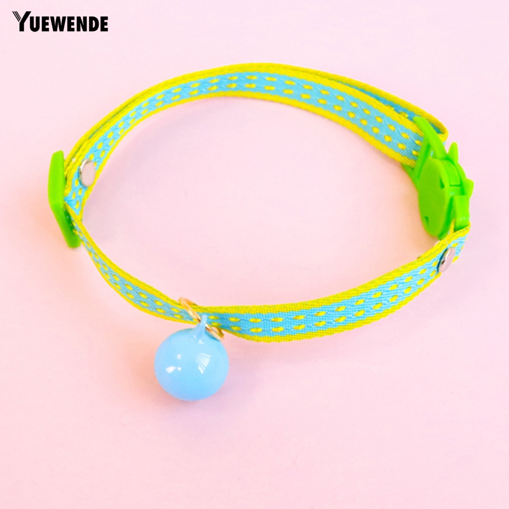 Vòng Cổ Có Chuông Màu Sắc Tươi Sáng Dành Cho Thú Cưng