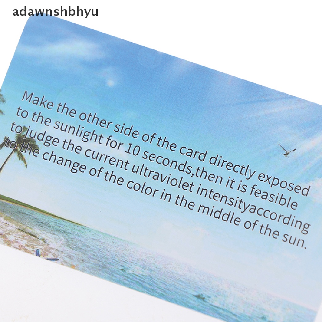 Bộ 10 Thẻ Thử Điện Đèn UVB Chuyên Dụng Cho Bò Sát