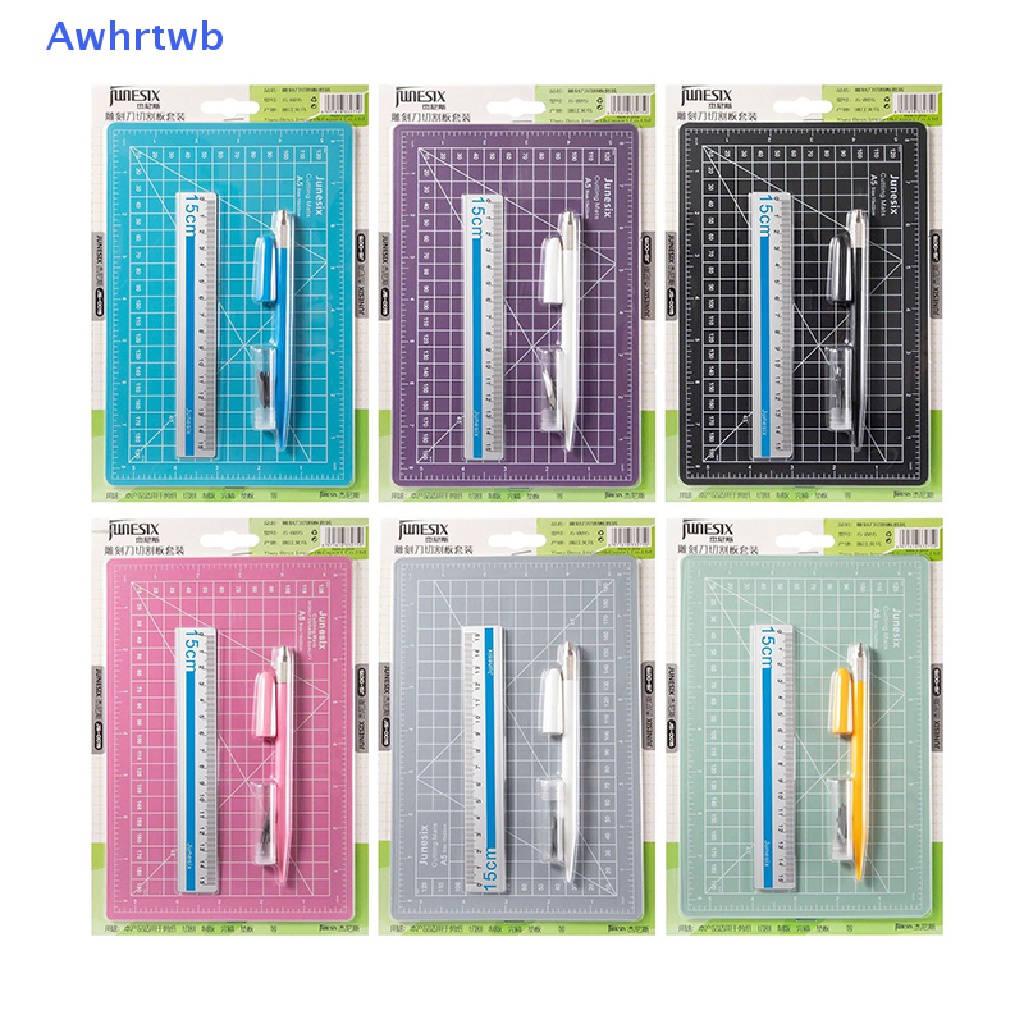 Bộ 3 Tấm Lót Cắt Giấy A5 Tiện Dụng Cho Làm Thủ Công Diy Mới