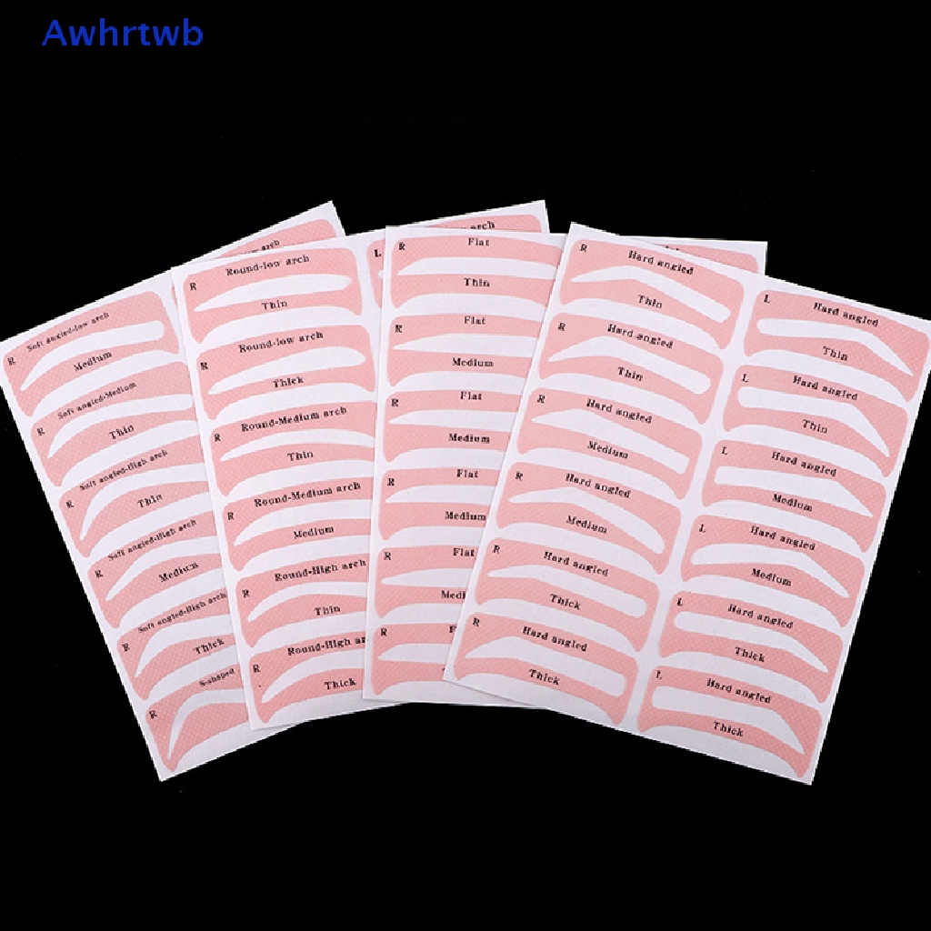 1 Tờ Khuôn Hỗ Trợ Vẽ Lông Mày Tiện Dụng Mới