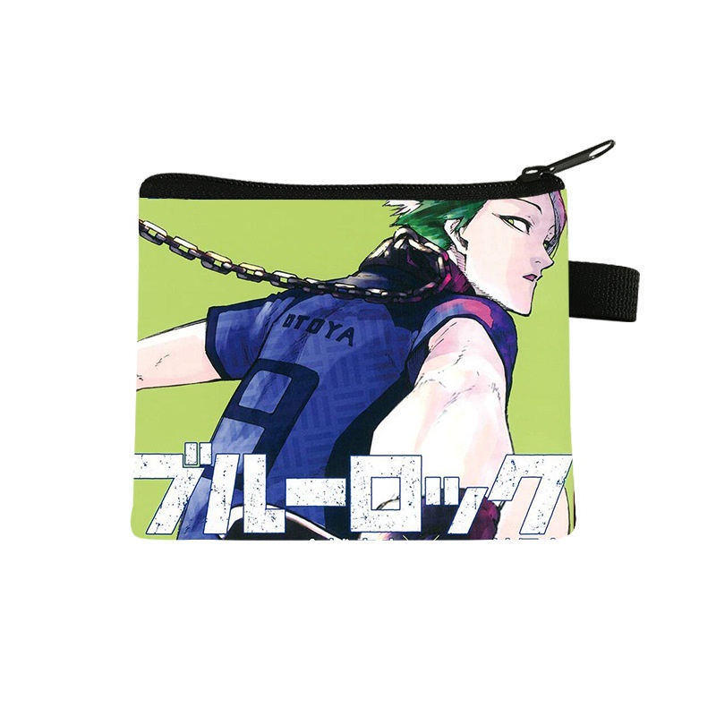 Ví Đựng Thẻ Họa Tiết Hoạt Hình Anime GT2 BLUE LOCK Zero Cho Học Sinh