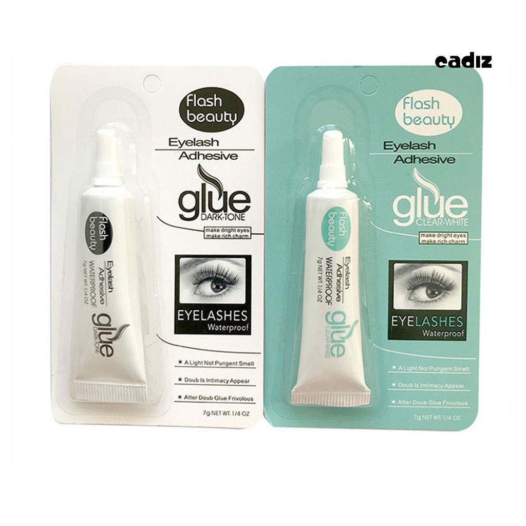 Keo Dán Lông Mi Giả Màu Trắng Đen Đa Năng 7g An Toàn Tiện Dụng