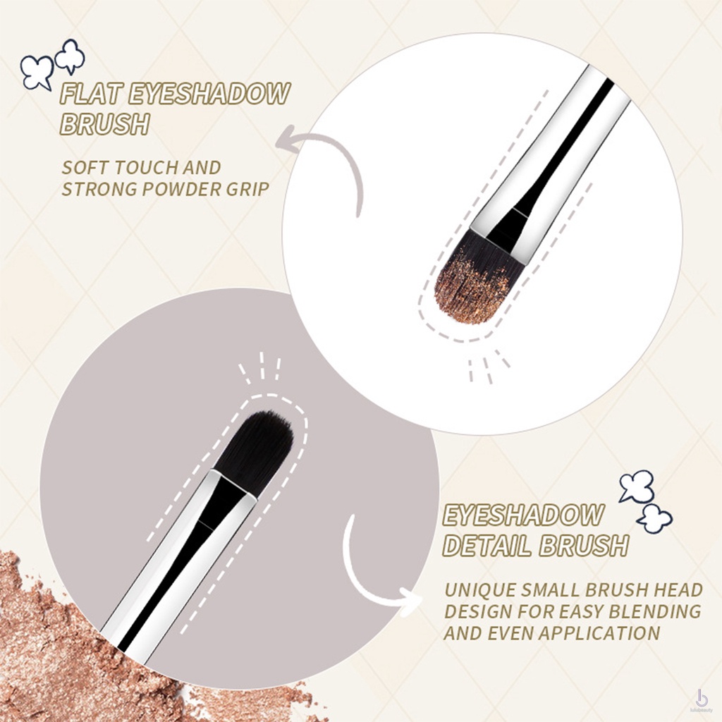 Cọ Trang Điểm Mắt Hai Đầu Siêu Mềm Đa Năng