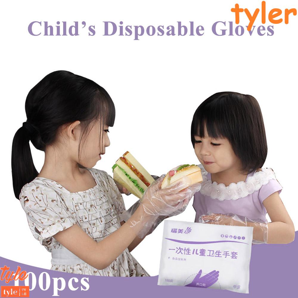 Set 100 găng tay sử dụng 1 lần đa năng cho trẻ em