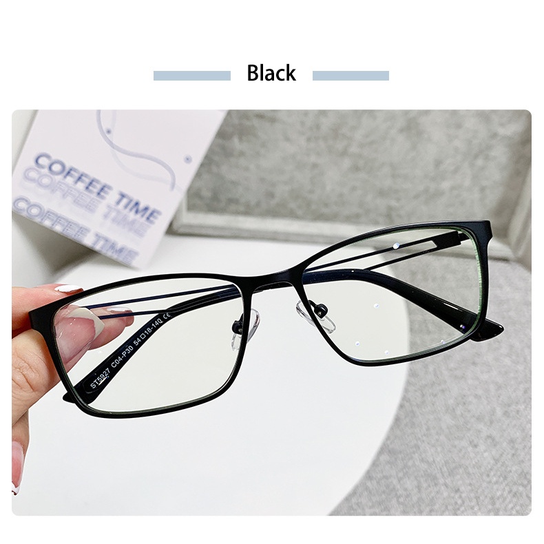 Kính Mát Gọng Kim Loại Chống Bức Xạ Thời Trang Cho Nam