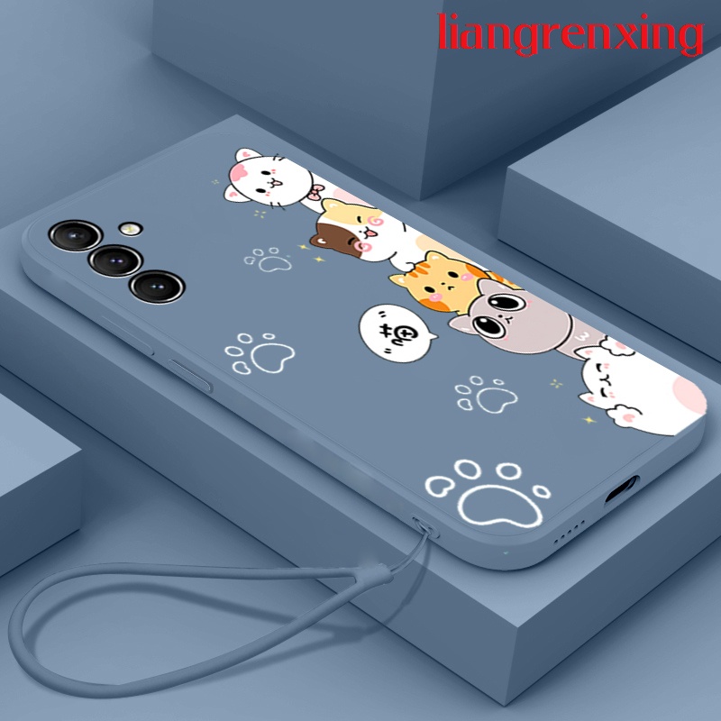 Ốp Điện Thoại Silicon Mềm Chống Sốc In Hình Mèo Hoạt Hình Cho samsung a14 4g samsung a14 5g a14e YTDZMM02