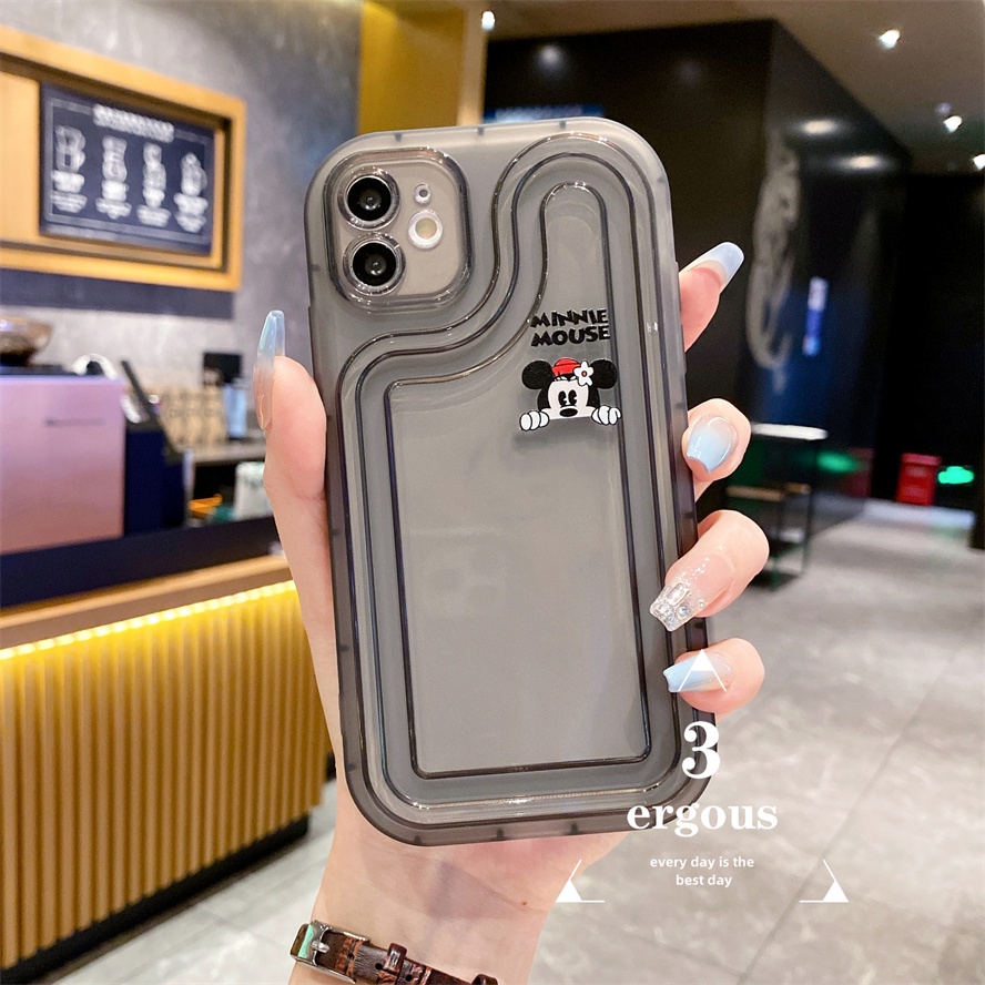 Ốp Điện Thoại Họa Tiết Chuột Mickey Cho iPhone 14 13 12 11 Pro Max 7 8 Plus Se 2020 X XR Xs Max