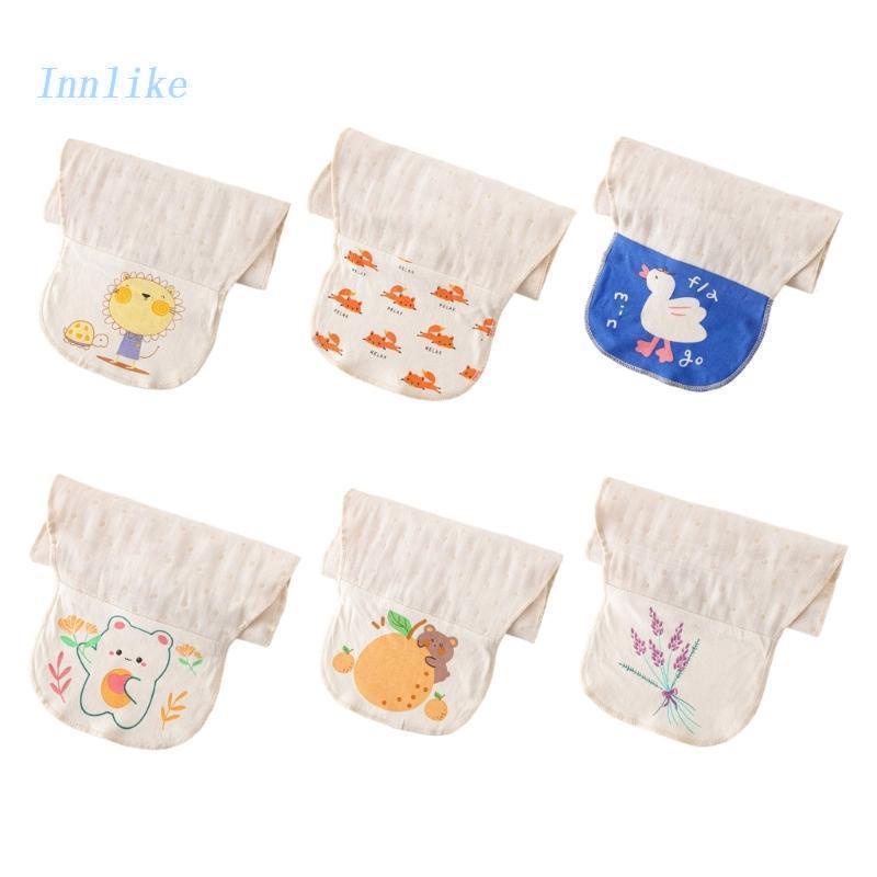 Khăn Cotton Thấm Hút Mồ Hôi Cho Trẻ Sơ Sinh 0-4 Tuổi