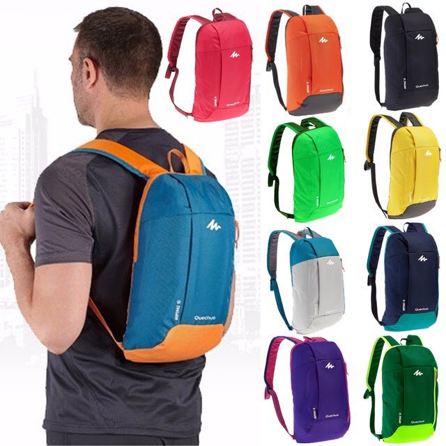 Balo Du Lịch Leo Núi Dã Ngoại Phượt Chống Nước, Balo Thể Thao Nam Nữ Thời Trang Vải Thô Siêu Bền Nhẹ Nhiều Màu Sắc