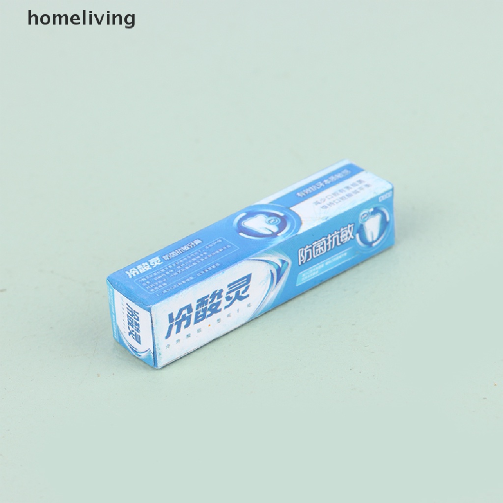 Set 5 Bàn Chải Đánh Răng Mini Tỉ Lệ 1 / 12 Cho Nhà Búp Bê