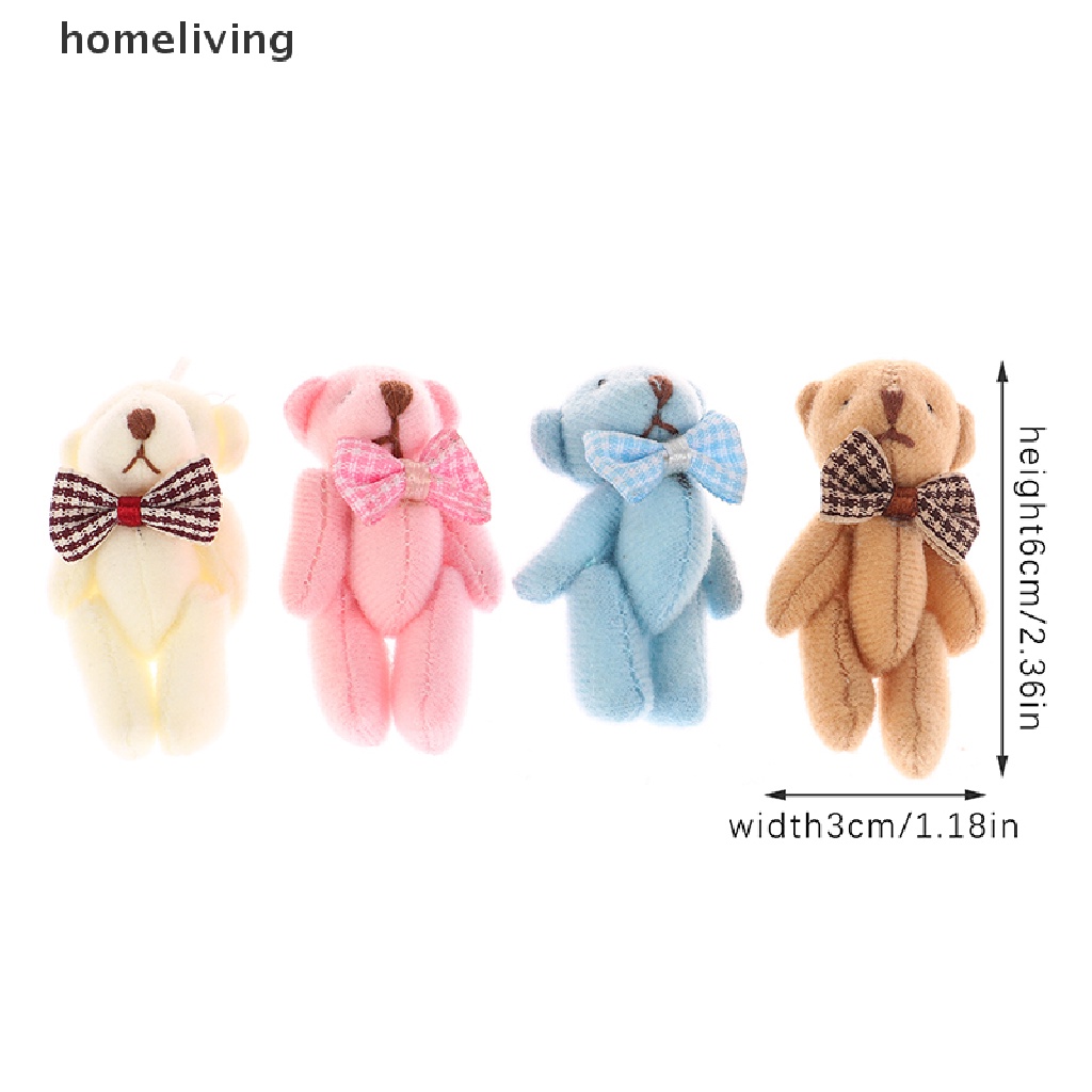 Đồ chơi nhồi bông Hình Chú Gấu Dễ Thương 6CM