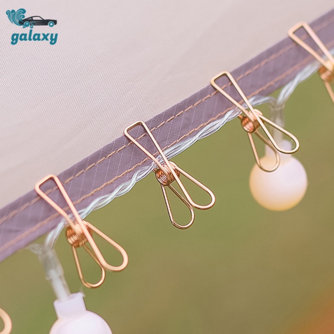 Galaxy Set 20 Kẹp Rỗng Cố Định Dây Lều Cắm Trại