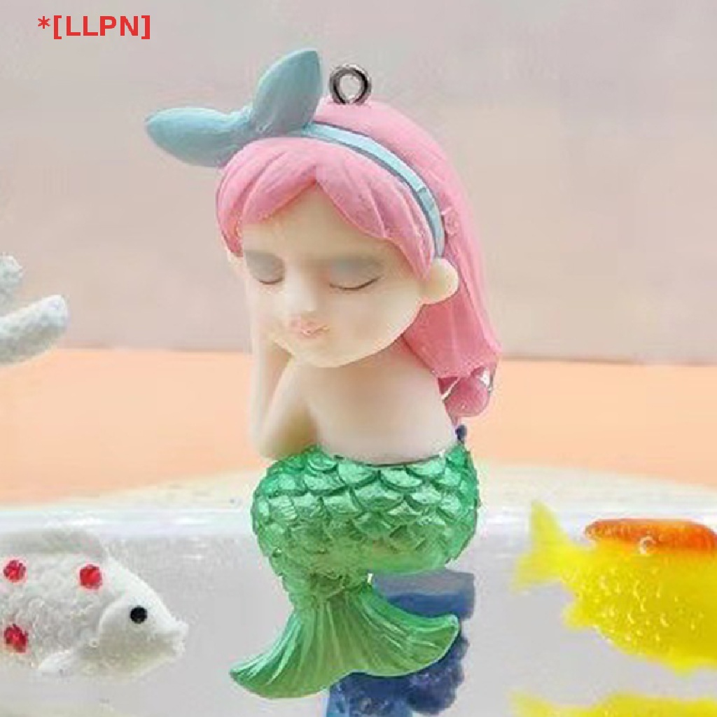 [loyaltysun] Floag Kẹp Tóc Mặt Dây Chuyền Thủ Công Nhỏ Nhắn Sáng Tạo Trang Trí Bể Cá / Bãi Biển Chào Mừng