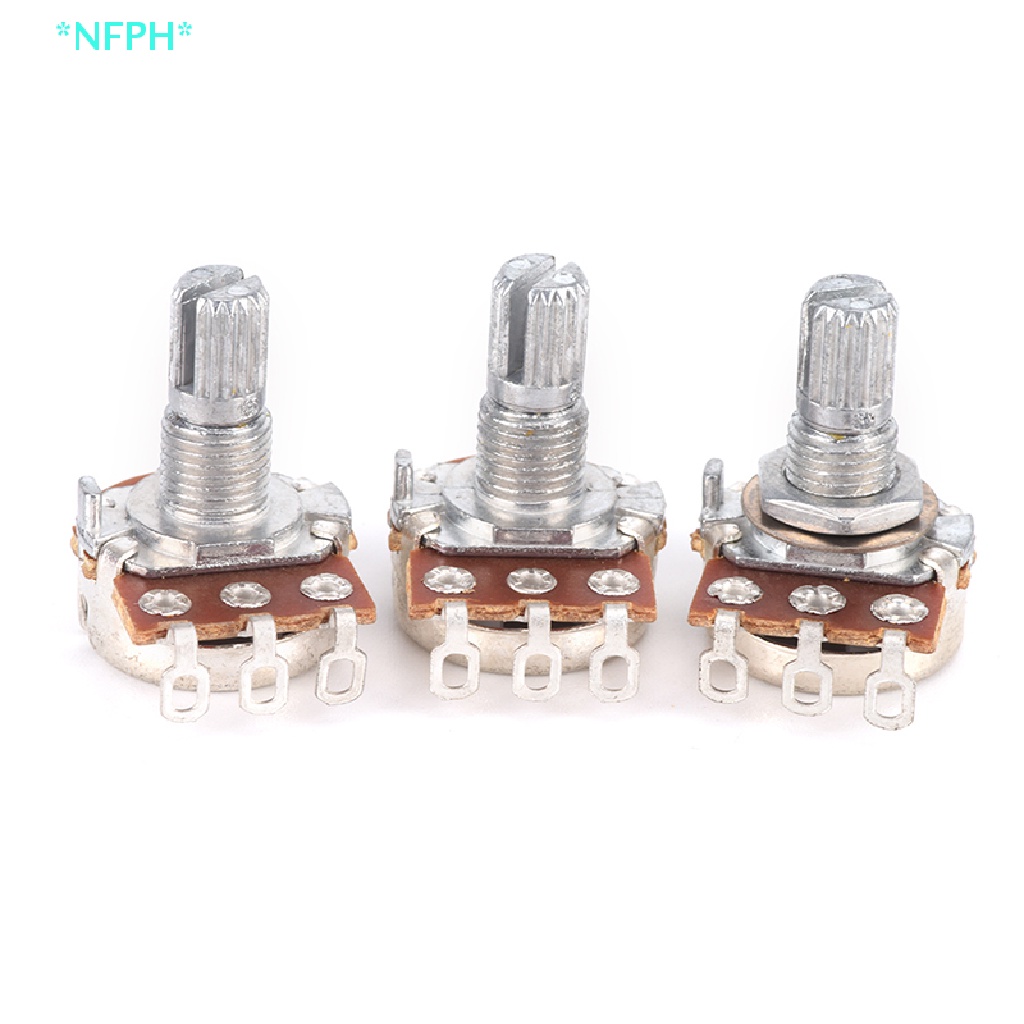 Bộ 3 Chiết Áp Trục Chia Âm Thanh Cho Đàn Guitar A250k Mới