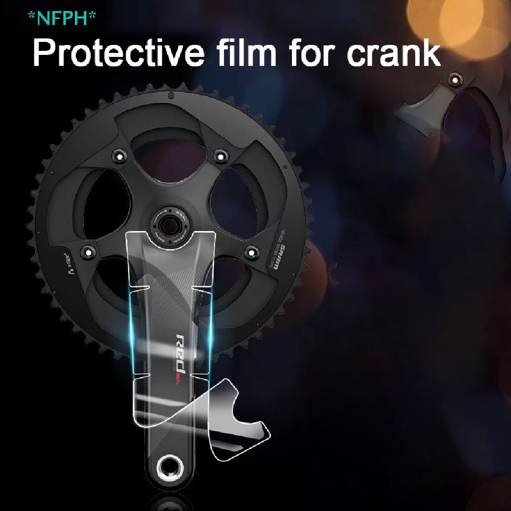 Miếng Dán Bảo Vệ Khung Tay Quay Xe Đạp Chống Va Chạm Mới