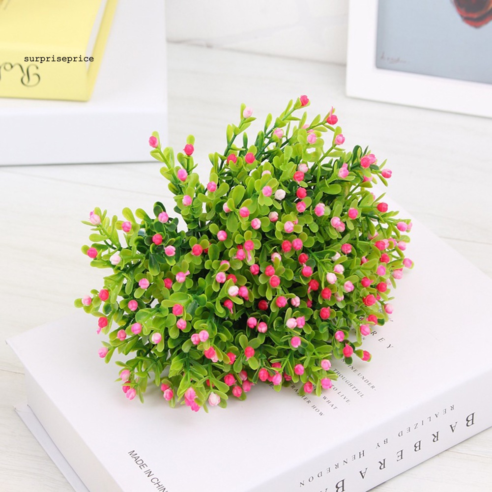 Set 10 Bông Hoa Aglaia Giả Dùng Trang Trí Tiệc Cưới / Sân Vườn DIY