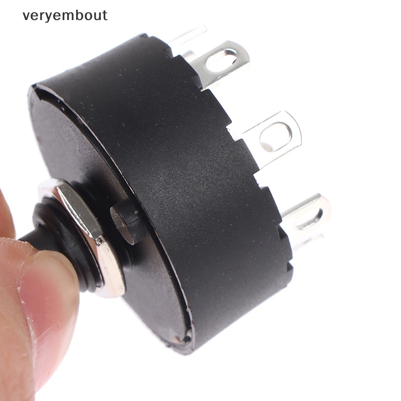 1 Công Tắc Xoay 2 / 3 / 4 / 5 / 6 / 7 / 8 6A 250V Chất Lượng Cao