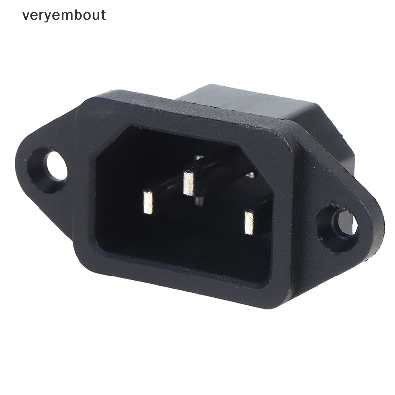 Ổ CắM NguồN ĐiệN ut AC-04 250V 10A 3-pin Cho Xe Hơi / MáY TíNh