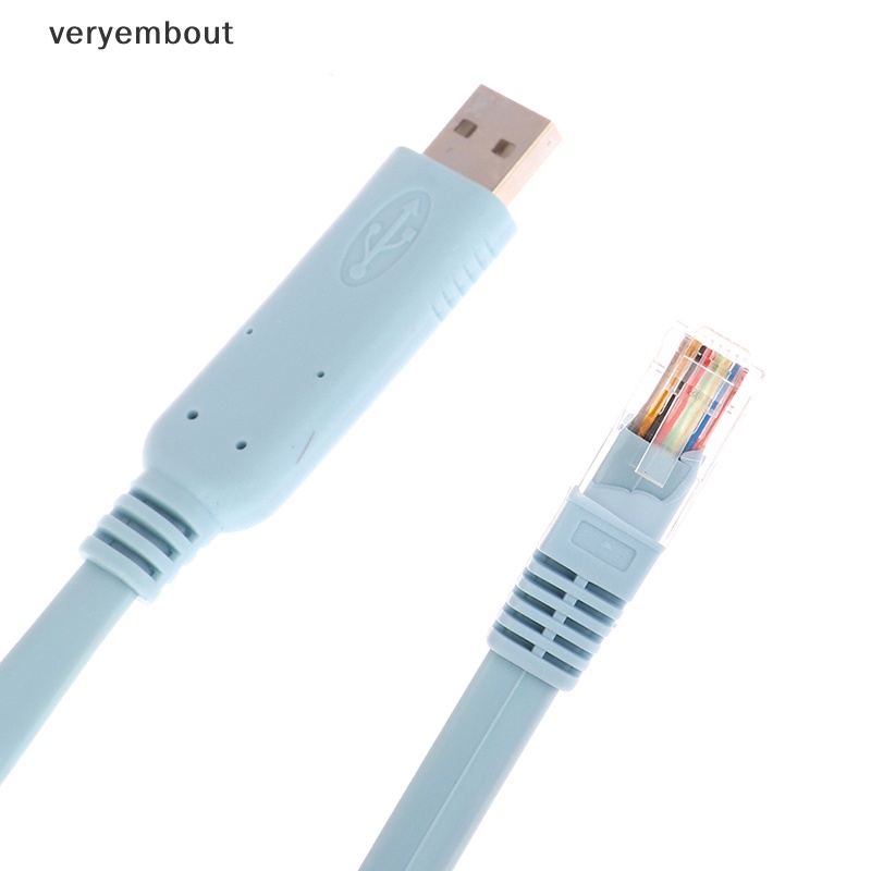 Cáp Chuyển Đổi USB Sang RJ45 Dài 1 / 1.5 / 1.8 / 3M Chuyên Dụng Cho Cisco H3C Arba