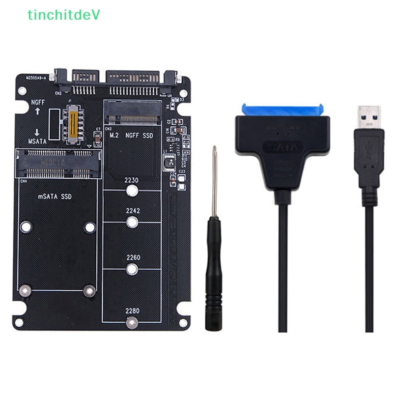 Bảng Mạch Chuyển Đổi m.2 NGFF Sang SATA mSATA Sang USB SATA 3.0 mSATA m.2 NGFF Sang SATA3 Chuyên Dụng