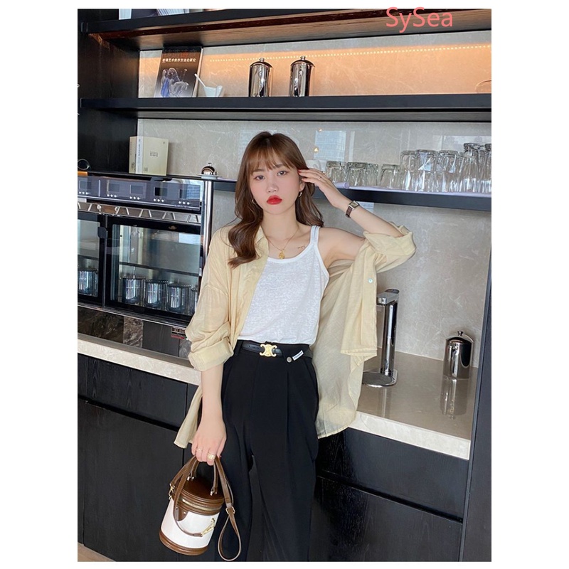 Áo Hai Dây Dáng Suông Plus Size Thời Trang Mùa Hè Cho Nữ