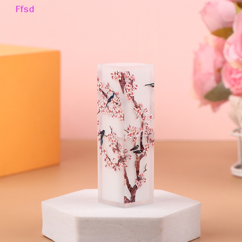 {Ffsd} Hộp Rỗng Đựng Son Dưỡng Môi 3D Có Thể Nạp Đầy Lại Dùng Khi Đi Du Lịch * Bán Chạy
