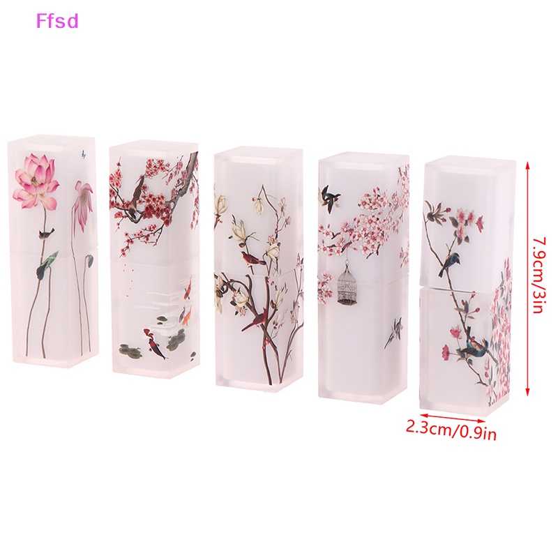 {Ffsd} Hộp Rỗng Đựng Son Dưỡng Môi 3D Có Thể Nạp Đầy Lại Dùng Khi Đi Du Lịch * Bán Chạy