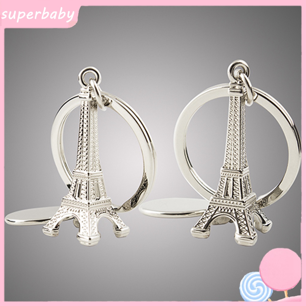 Móc Khóa Tháp Eiffel Mini Tinh Xảo Trang Trí Túi Xách