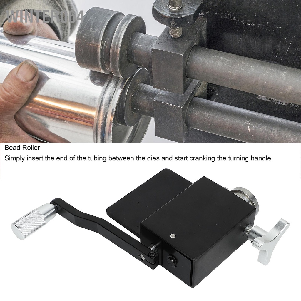 Winter064 Intercooler Ống Đính Hạt Dạng Con Lăn Máy Thép Dụng Cụ Cho 5/8in Và Lớn Hơn