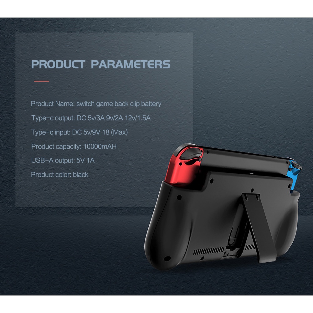 Pin Sạc Dự Phòng 10000mah Cho Máy Chơi Game nintendo switch ns 10000mah