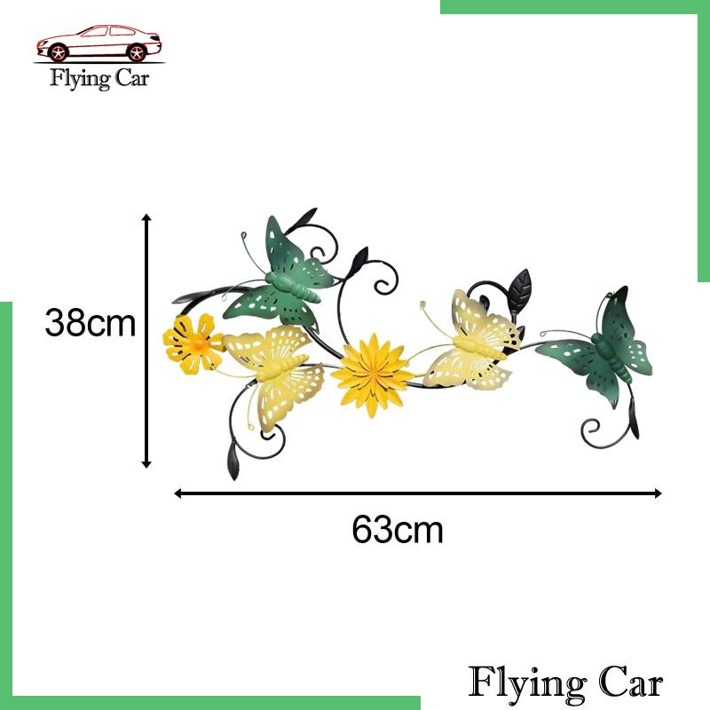 Bướm Kim Loại Treo Tường Trang Trí Phòng Ngủ / Lễ Cưới [Lzdjfmy2] [Lzdjfmy2]