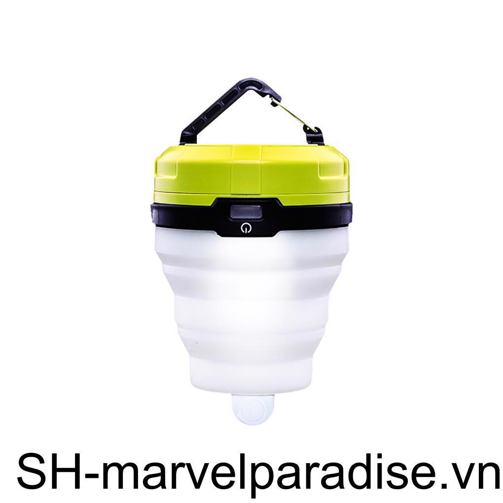 Đèn Cắm Trại Bằng Silicone Chống Thấm Nước Có Thể Sạc Lại Đa Năng Tiện Dụng