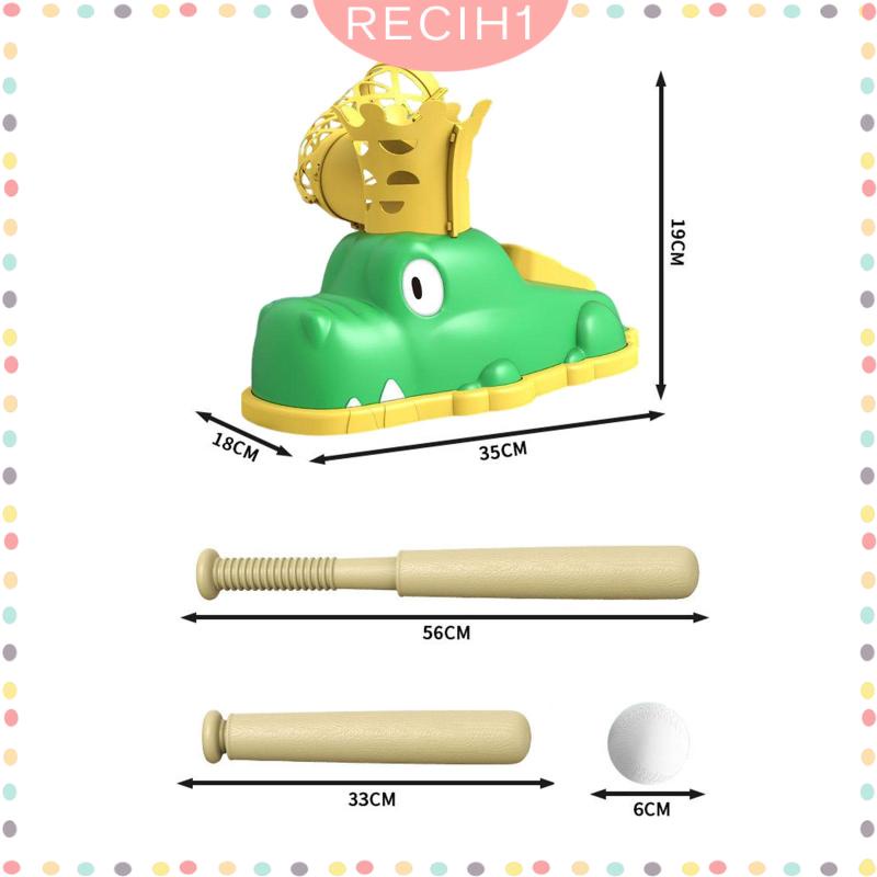 [Recih] Đồ Chơi Máy Ném Bóng Chày Tập Thể Dục Ngoài Trời Cho Trẻ Em