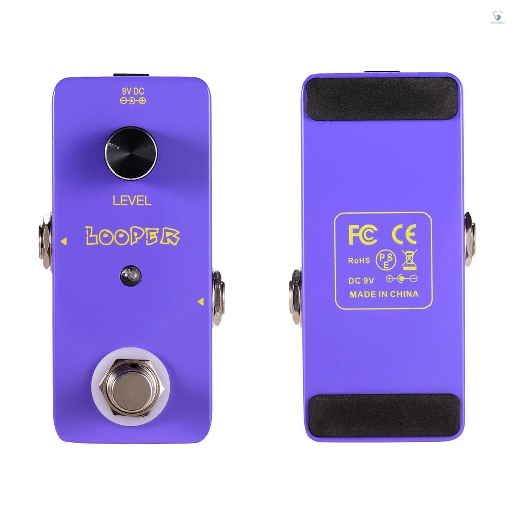 Bàn Đạp Hiệu Ứng Vòng Tròn Mini 5 Phút Với Giao Diện USB Cho Guitar Bass