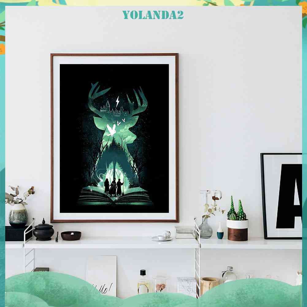 Tranh Đính Đá Kim Cương Toàn Bộ 5D DIY Hình Quyển Sách