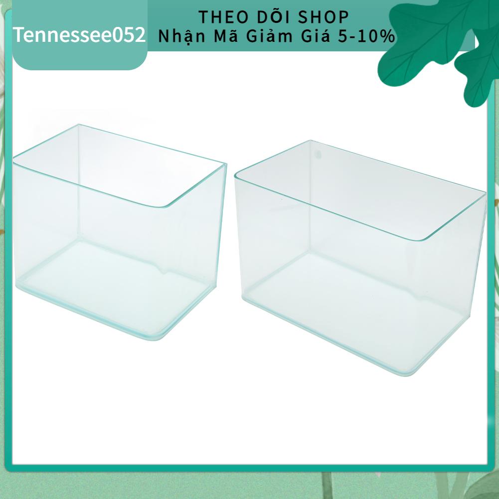 Tennessee052 Bể Cá Cao Cạnh Đánh Bóng Nhiệt Uốn Nhựa Công Nghệ Trong Suốt Cho Gia Đình Phòng Khách Ban Máy Tính Để Bàn