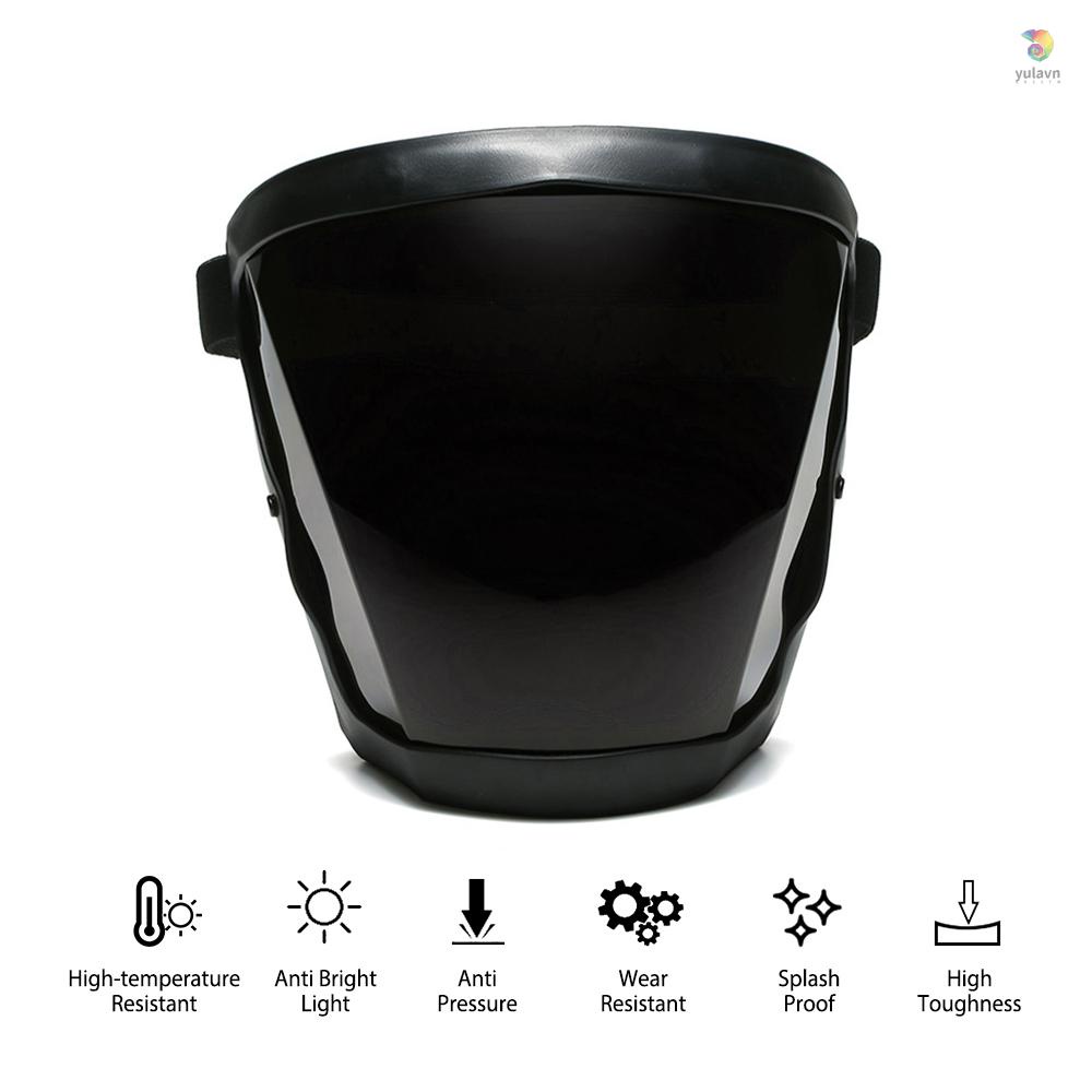 Tấm Chắn Bảo Vệ Mặt Khi Hàn 1200 Tiện Lợi°C Vỏ Bọc Bảo Vệ Mặt Chịu Nhiệt Độ Cao Thoáng Khí Đa Năng