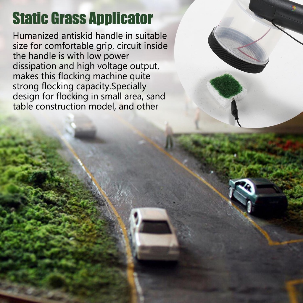 Dụng Cụ Pha Cỏ Mini Bằng ABS Chống Trượt Có 4 Màu Để Tự Làm Mô Hình Phong Cảnh