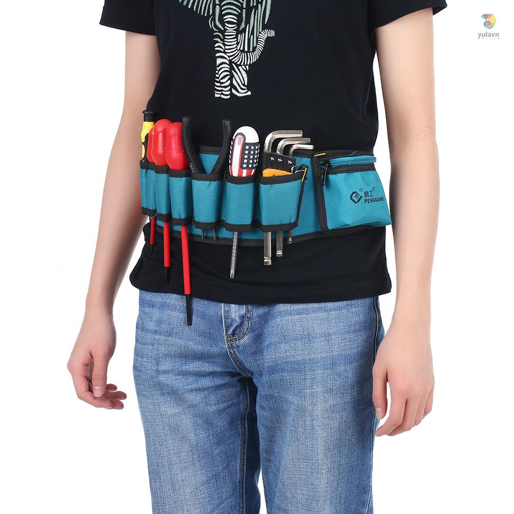 Túi Đeo Hông Đựng Dụng Cụ Sửa Chữa Đa Năng Bằng Vải Oxford Chống Thấm Nước
