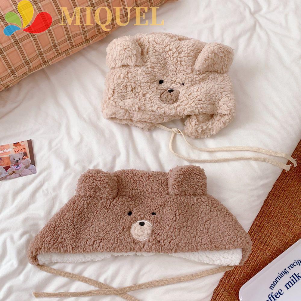 Mũ Bomber Lông Xù Dày Dặn Ấm Áp Dễ Thương Dành Cho Nữ