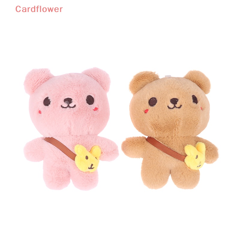 Móc Khóa Hình Gấu Nhồi Bông 14CM Dễ Thương