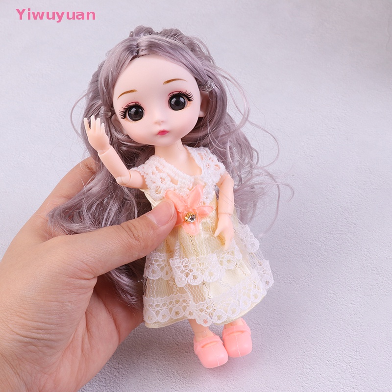 Búp Bê Công Chúa Yiwuyuan > Giày 16cm Có Khớp Cử Động Ngọt Ngào Mới