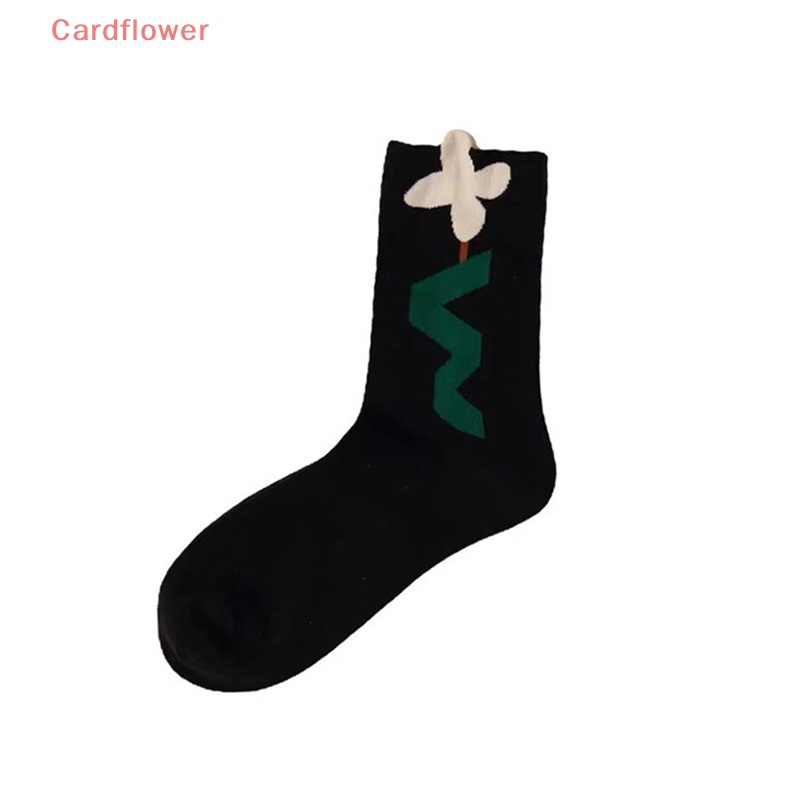 1 Đôi Tất Cotton Thoáng Khí Phong Cách Harajuku Nhật Bản Mới