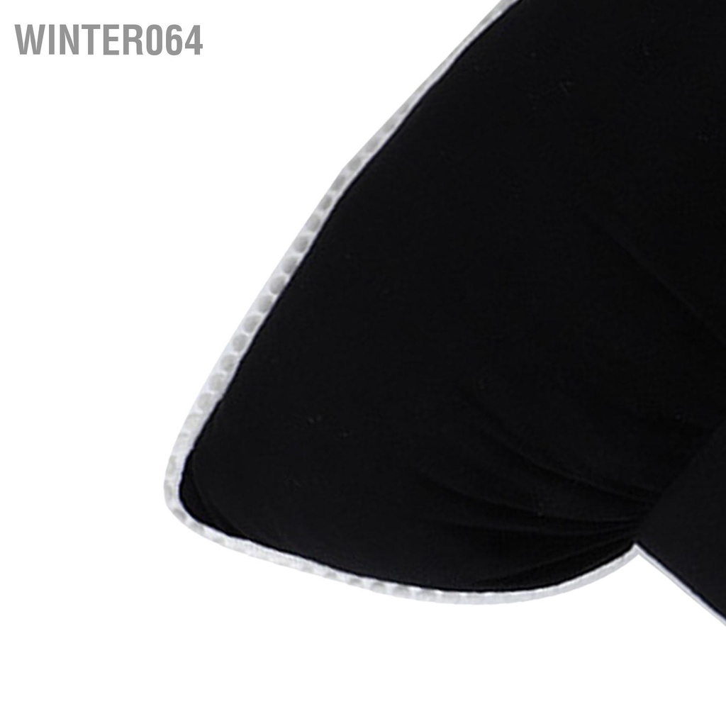 Winter064 Nơ Gối Cổ Sang Trọng Thắt Mềm Mại Ghế Tựa Đầu Hỗ Trợ Đệm Có Khóa Dây Thun